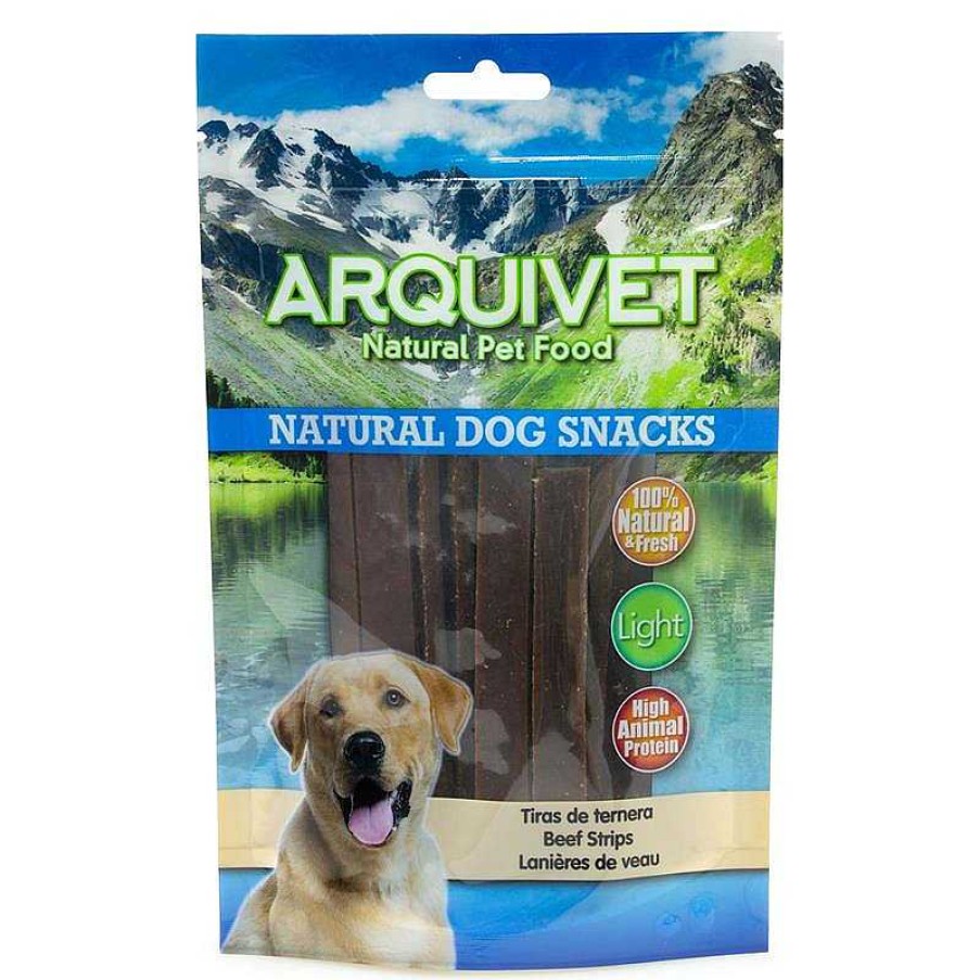 Perros ARQUIVET Snacks Naturales Para Perros | Tiras De Ternera 100 G