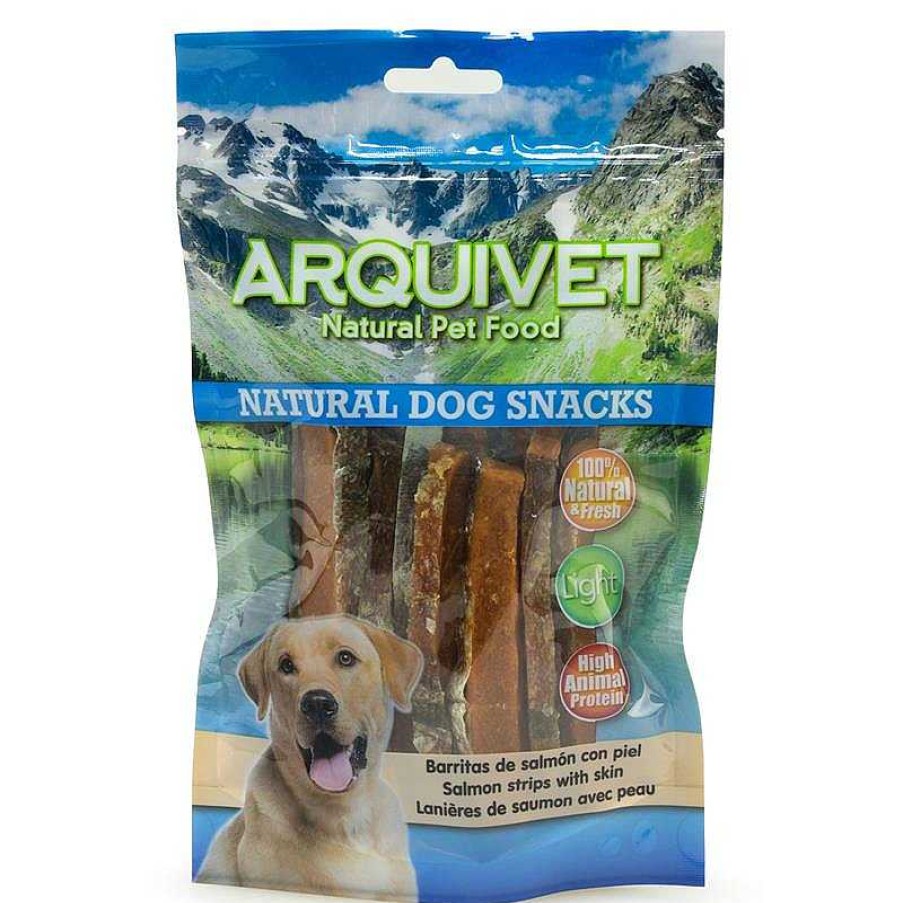 Perros ARQUIVET Snacks Naturales Para Perros | Barritas De Salm N Con Piel 100 G