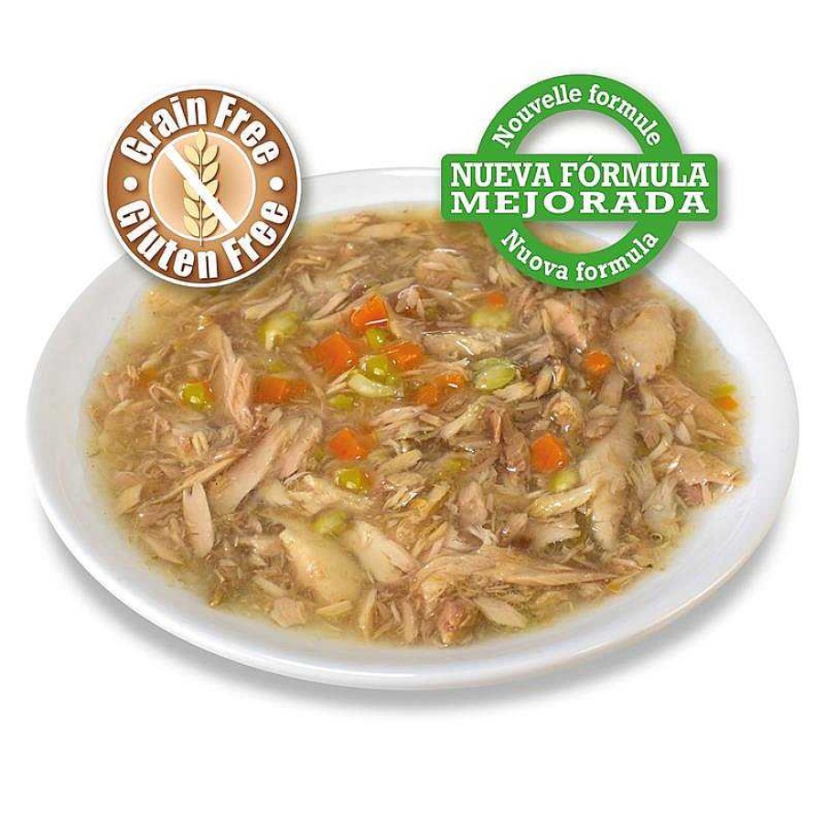 Gatos ARQUIVET Comida H Meda Para Gatos | At N Blanco Y Verduras En Salsa - 80 G