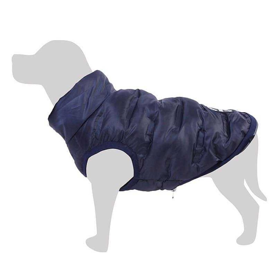 Perros ARQUIVET Chalecos Para Perros | Chaleco Acolchado Reversible Dos Azules "Noruega" - S/25Cm - Ropa Para Perros - Ayuda A Protegerlos Del Fr O