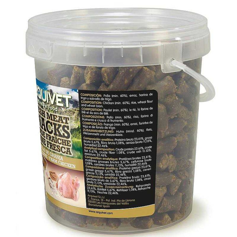 Perros ARQUIVET Snacks Para Perro Carne Fresca | Snacks Carne Fresca De Pollo De Granja - 800 G