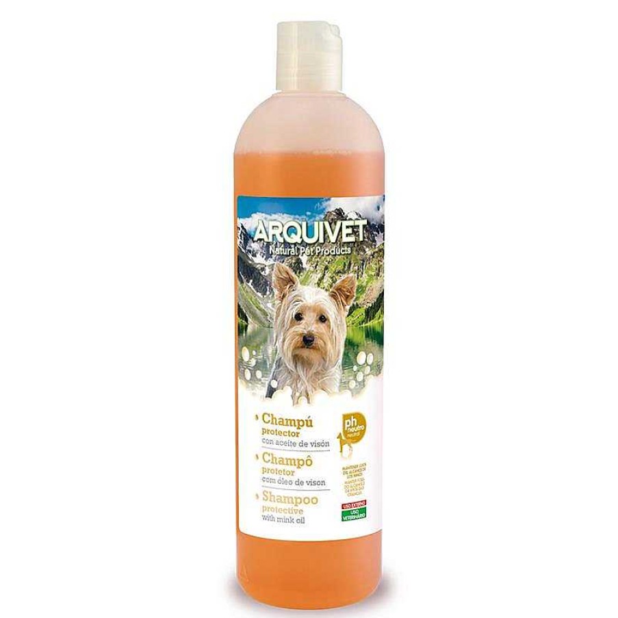 Perros ARQUIVET Champ Para Perros | Champ Protector Con Aceite De Vis N - 750 Ml