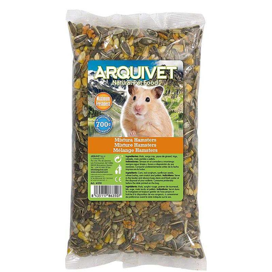 Roedores ARQUIVET Mixturas Para Roedores | Mixtura Hamsters - 700 G