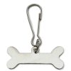 Perros ARQUIVET Collar De Cadena Para Perros | Chapa Con Forma De Hueso - 3,5 X 1 Cm