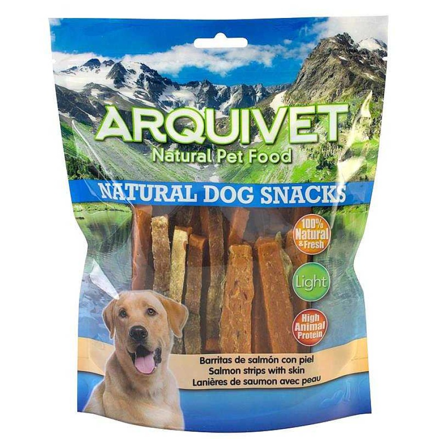 Perros ARQUIVET Snacks Naturales Para Perros | Barritas De Salm N Con Piel 350 G