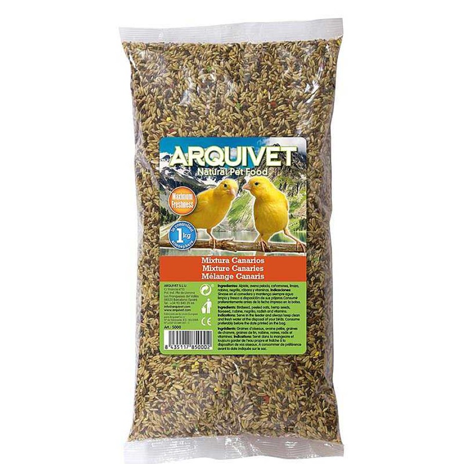 P Jaros ARQUIVET Mixtura Para P Jaros | Mixtura Canarios - 1 Kg