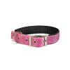 Perros ARQUIVET Collares Para Perros | Collar Nylon Liso Rosa - 2 X 45 Cm