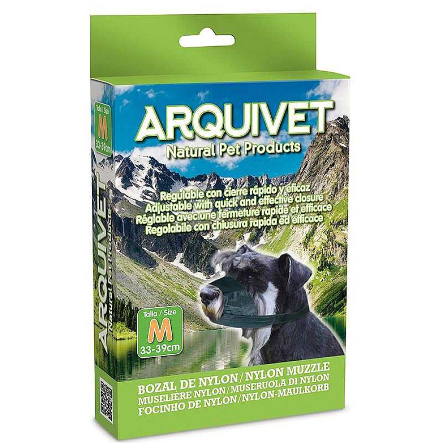 Perros ARQUIVET Bozales Para Perros | Bozal Nylon - M