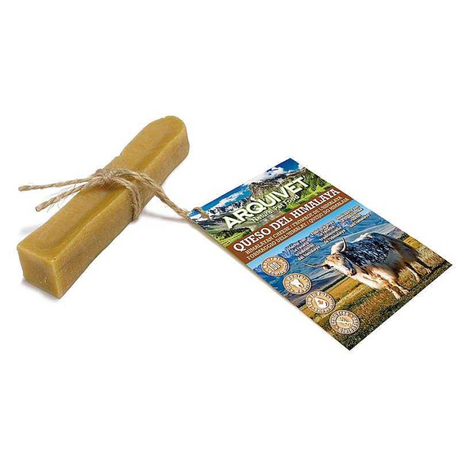 Perros ARQUIVET Mordedores Naturales Para Perros | Queso Del Himalaya - M (60-80Gr) 11-13Cm - Mordedor Para Perros