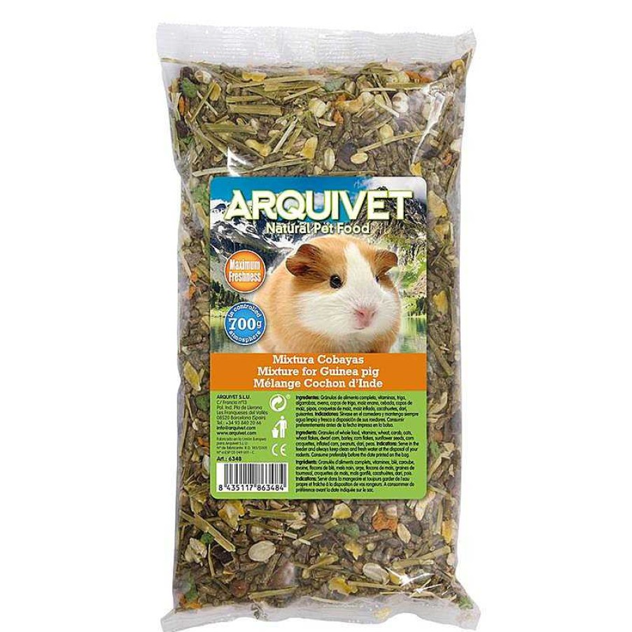 Roedores ARQUIVET Mixturas Para Roedores | Mixtura Cobayas - 700 G