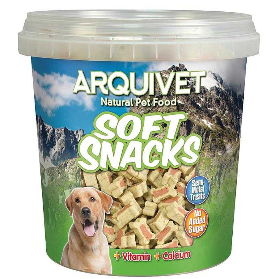 Perros ARQUIVET Arquivet Soft Snacks | Soft Snacks Huesitos Duo De Salm N Y Arroz 800 G