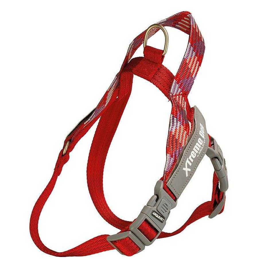 Perros ARQUIVET Arneses Para Perros | Arn S Xtreme Dog Piemonte Rojo M (52-75Cm)