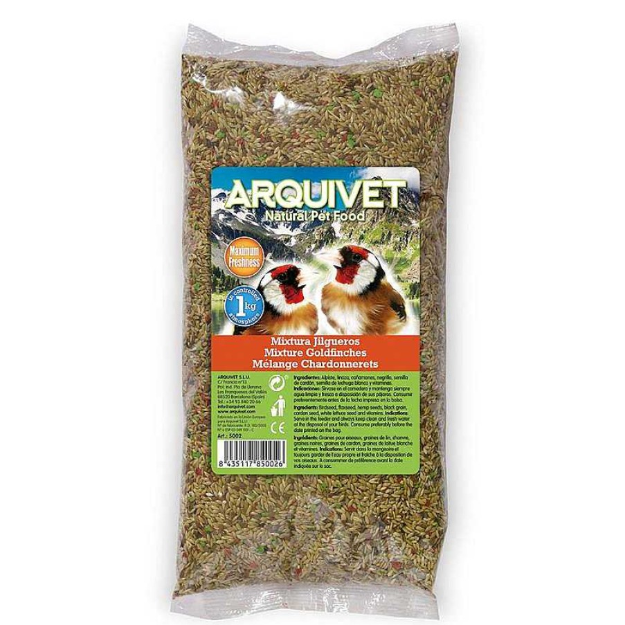 P Jaros ARQUIVET Mixtura Para P Jaros | Mixtura Jilgueros - 1Kg