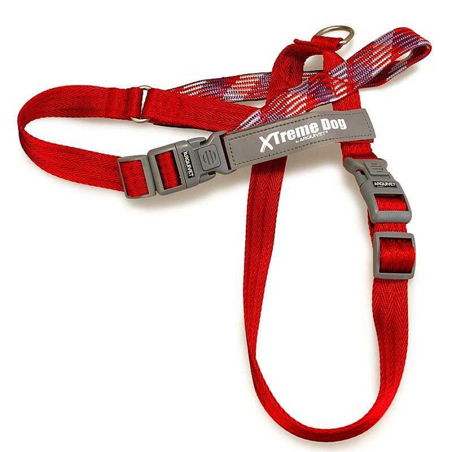 Perros ARQUIVET Arneses Para Perros | Arn S Xtreme Dog Piemonte Rojo S (46-65Cm)