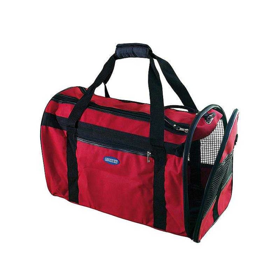 Perros ARQUIVET Bolsos Para Perros | Bolso Viaje Plegable Peque A Roja - 40 X 26 X 25 Cm