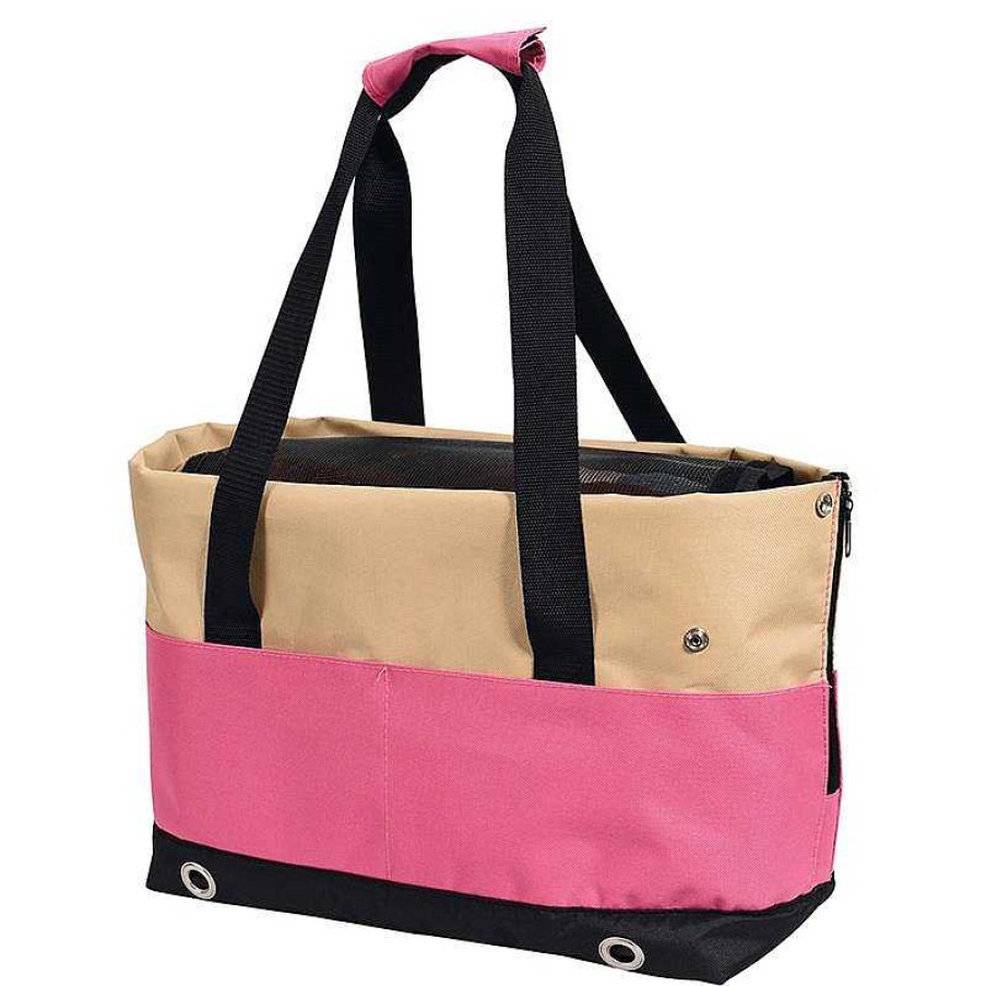 Perros ARQUIVET Bolsos Para Perros | Transport N Rosa - 40 X 22 X 28 Cm