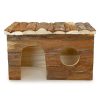 Roedores ARQUIVET Casitas De Madera Para Roedores | Casita De Madera Para Roedores - 28 X 18 X 16 Cm