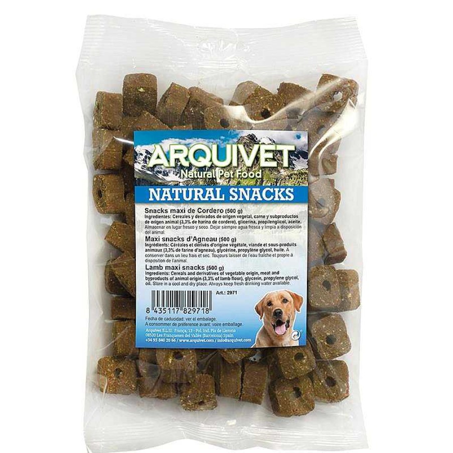 Perros ARQUIVET Snacks Naturales | Snacks Maxi De Cordero - 500 G - Para Perros