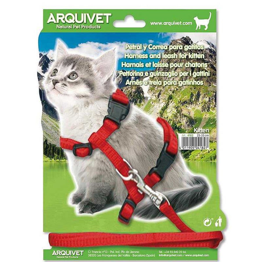 Gatos ARQUIVET Arn S Para Gatos | Petral + Tirador Gatitos