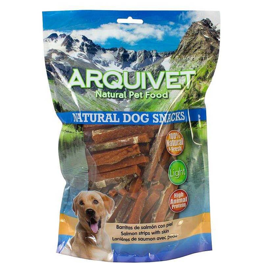 Perros ARQUIVET Snacks Naturales Para Perros | Barritas De Salmon Con Piel 1 Kg