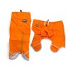 Perros ARQUIVET Impermeables Para Perros | Impermeable Naranja Para Perros "Monte Vettore" Xs - 20 Cm - Protege De La Lluvia Y El Fr O