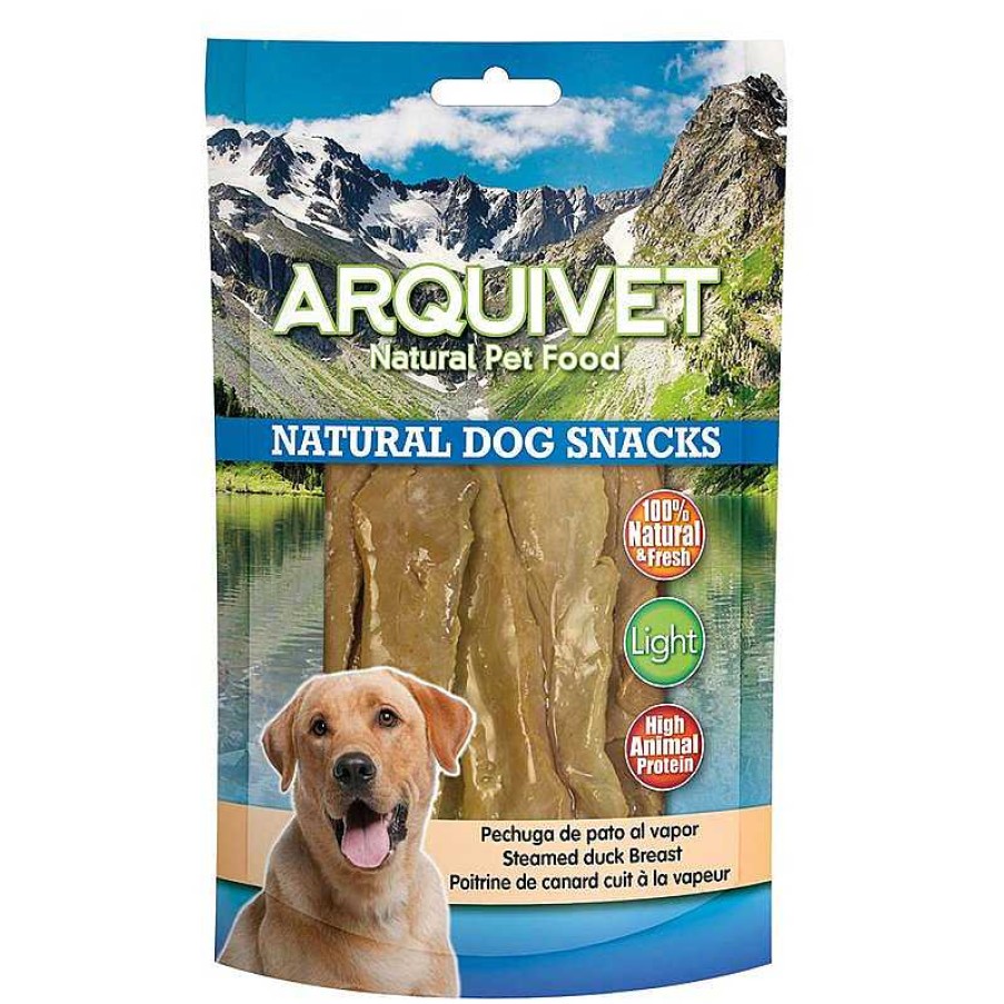 Perros ARQUIVET Snacks Naturales Para Perros | Pechuga De Pato Al Vapor 100 G